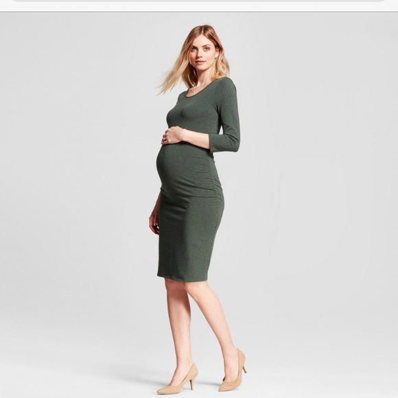 Isabel Maternity by Ingrid & Isabel Dresses & Skirts - Fitted maternity dress